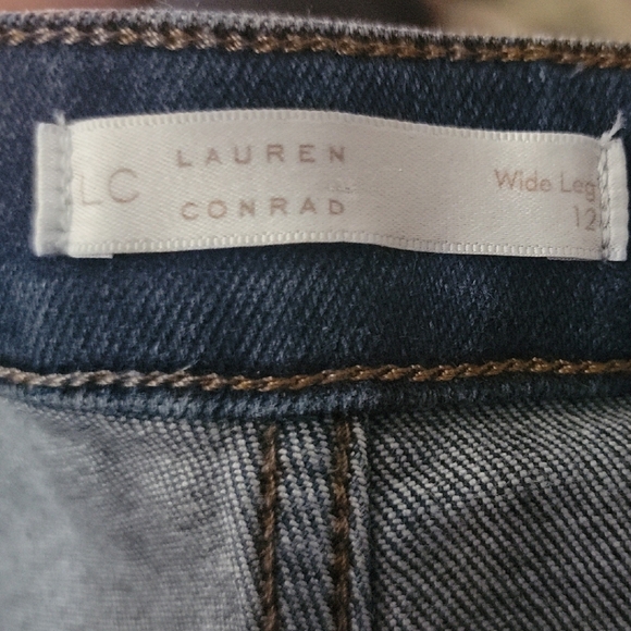 LC Lauren Conrad Dark Blue Flare Jeans - Picture 8 of 8